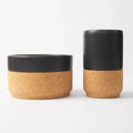 LIGA Breakfast Set - Bowl and Cup Black
